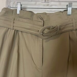 Express sage green (Elm)  Belted Trousers